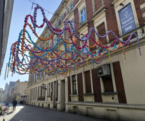 Ozdoby w centrum Leszna