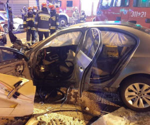 UWAGA! Wypadek 7 samochodów osobowych na Jana Pawła II! Ranni