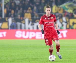 GKS Katowice - Widzew Łódź, zdjęcia kibiców z meczu 20. kolejki PKO BP Ekstraklasy