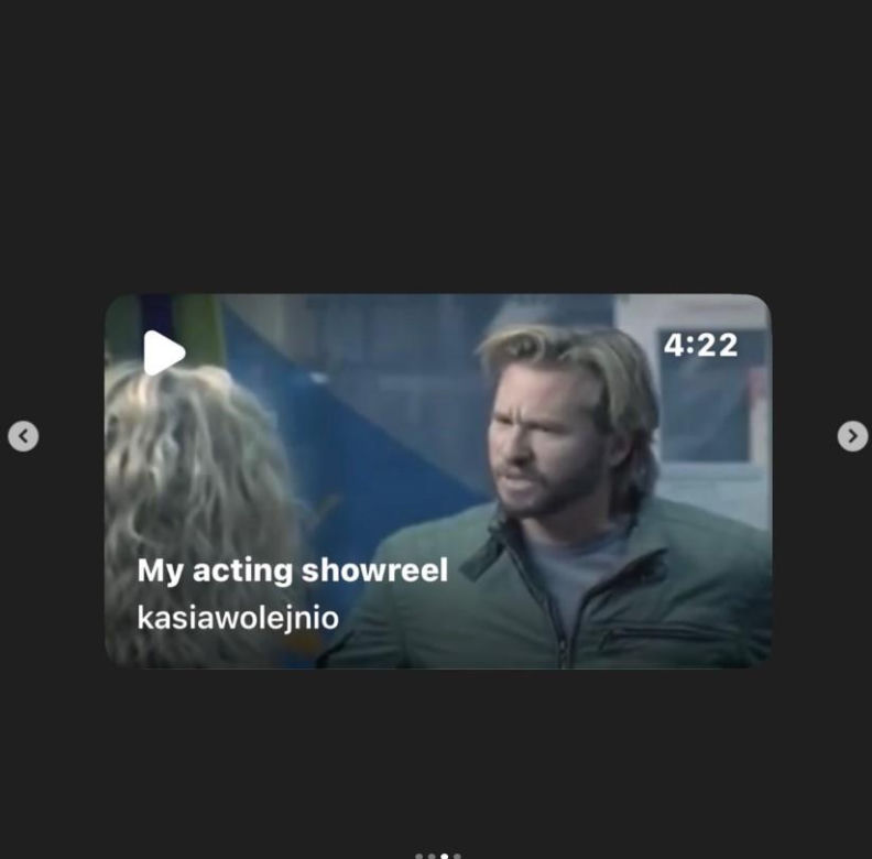 Kasia Wołejnio, Val Kilmer