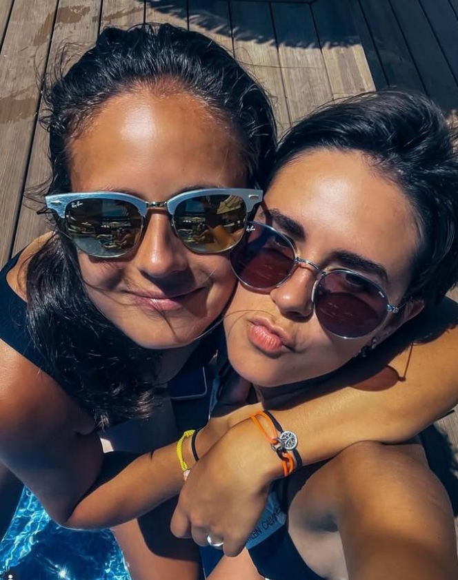 Daria Kasatkina z dziewczyną