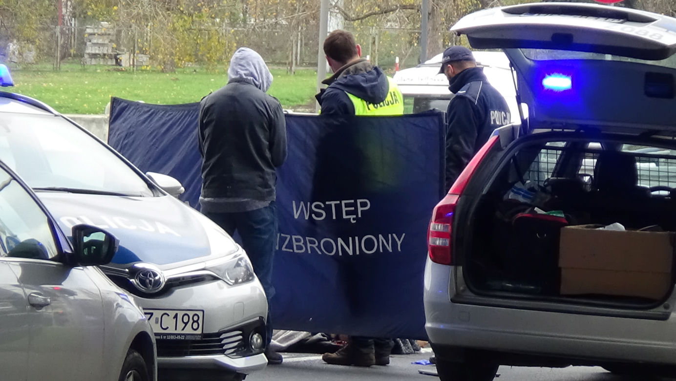 Śmiertelny upadek z wiaduktu