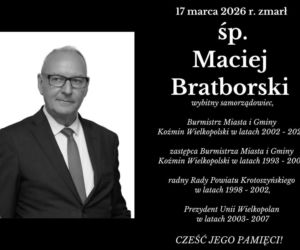 Pogrzeb burmistrza Koźmina Wielkopolskiego