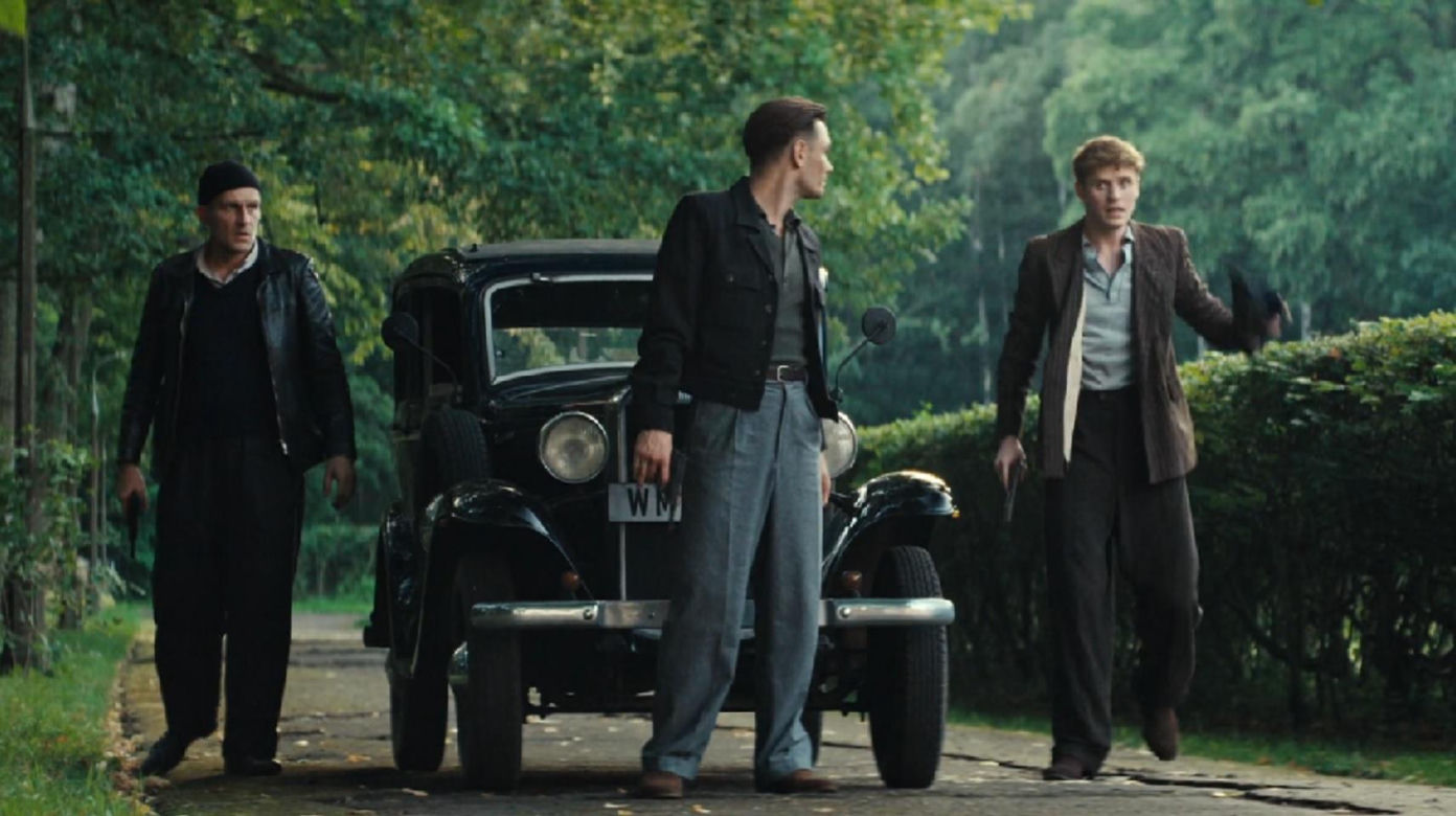 Zatoka szpiegów, odcinek 19. Johann (Karol Pocheć), Franz (Bartosz Gelner), Staszek (Karol Biskup)
