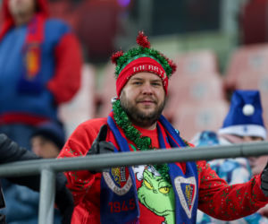 Kibice na meczu Piast Gliwice - Legia Warszawa