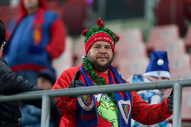 Kibice na meczu Piast Gliwice - Legia Warszawa