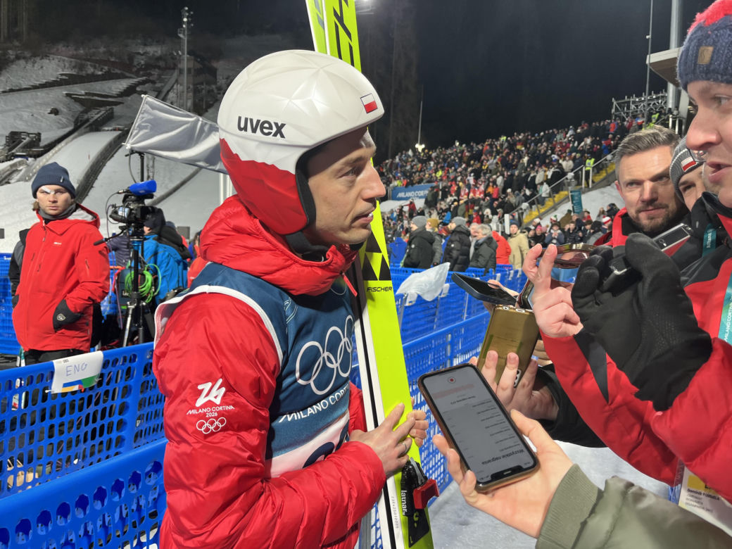 Kamil Stoch po odpadnięciu na IO 2026