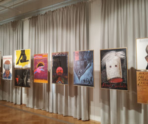 Wystawa artystycznych plakatów filmowych w muzeum