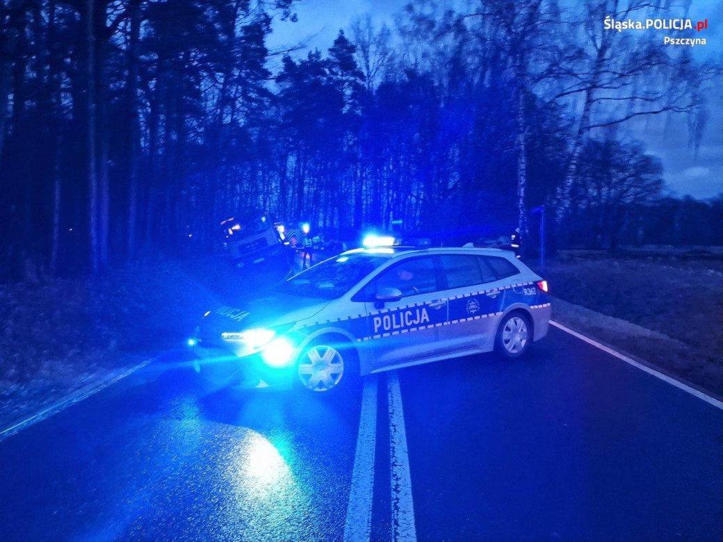 Wypadek w Miedźnej. Kierująca trafiła do szpitala