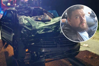 Dramatyczny wypadek znanego księdza. Zderzył się z łosiem, walczy o życie!