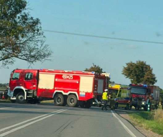 Zderzenie osobówek na DK-19 w Puczycach