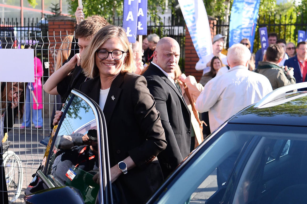 Magdalena Biejat przyjechała na debatę Super Expressu