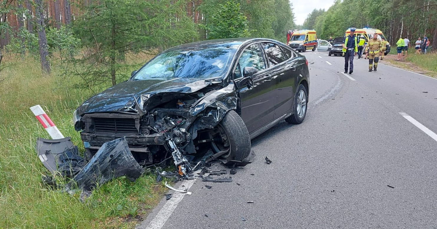Poważny wypadek w Gwdzie Małej! Siedem osób rannych