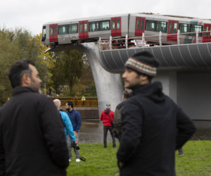 Wypadek pociągu metra w Spijkenisse pod Rotterdamem