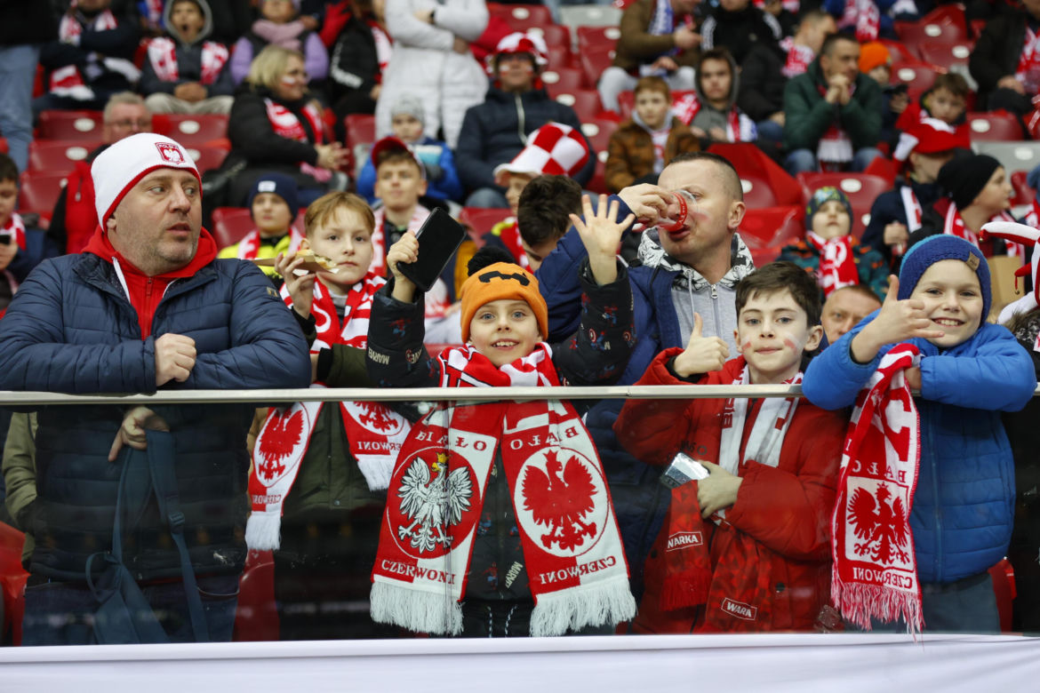 Kibice na meczu Polska - Estonia. Zdjęcia z trybun [21.03.2024]