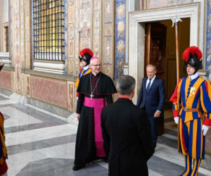 Donald Tusk u papieża Leona XIV