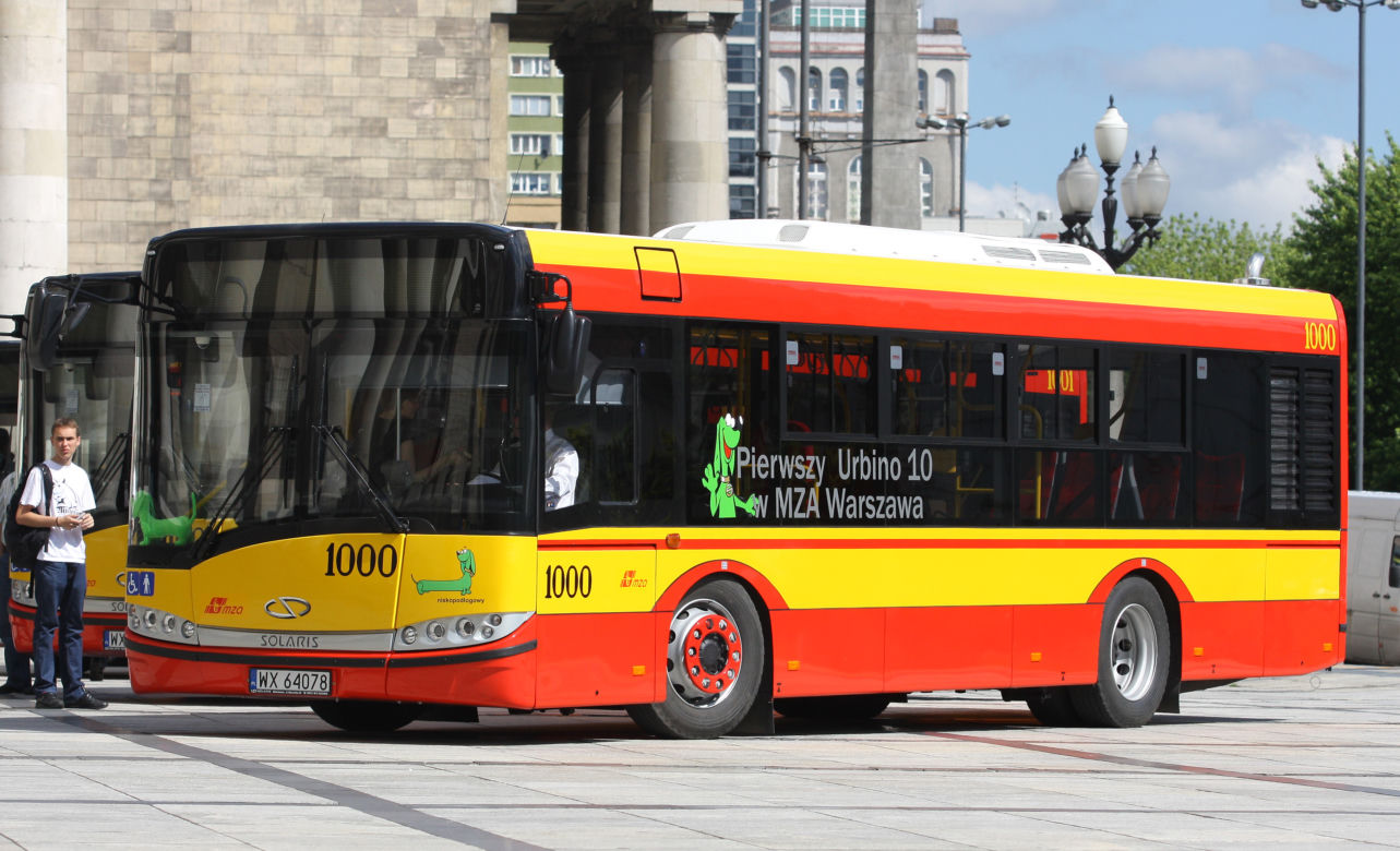 Solarisy Urbino znikną z Warszawy. MZA kupi najnowsze autobusy na gaz
