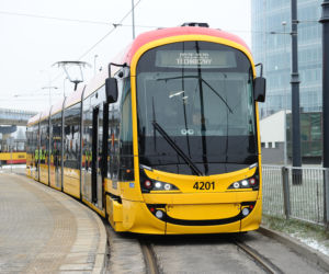 Jechaliśmy nowym tramwajem. Pierwszy hyundai wyjechał na stołeczne torowiska