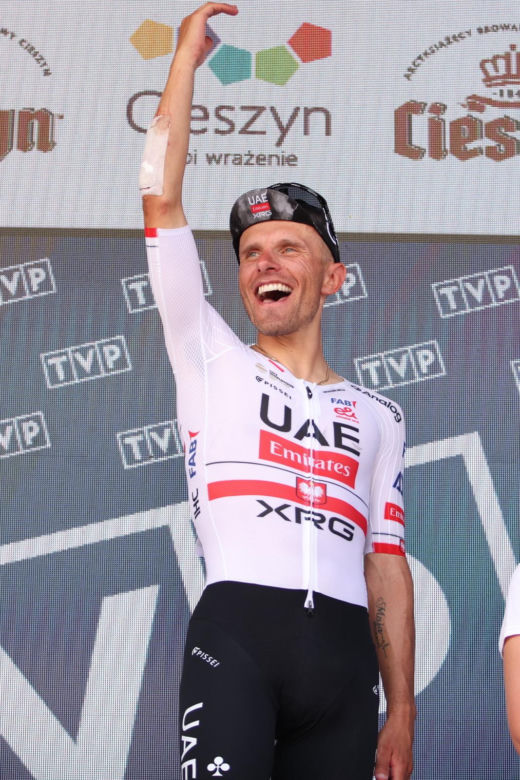 Finał IV etapu Tour de Pologne w Cieszynie. Mieszkańcy kibicowali kolarzom