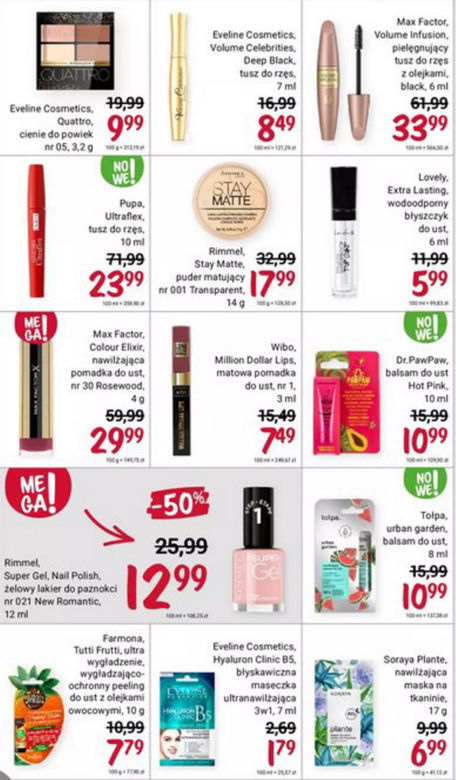 Rewelacyjne promocje w drogeriach Rossmann