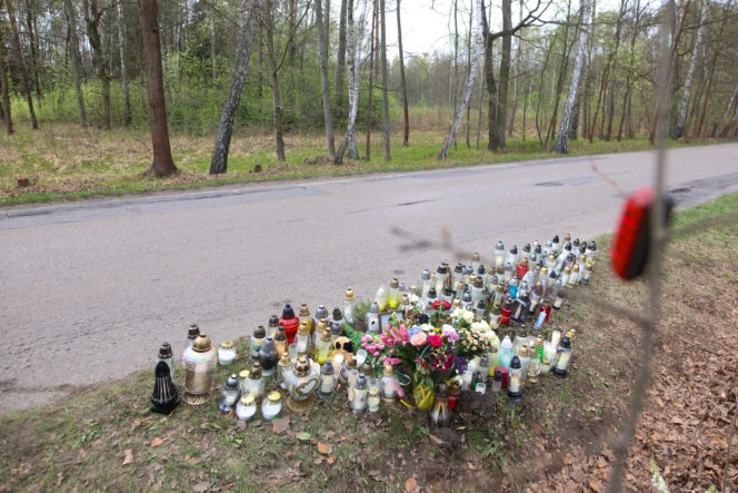 Konferencja prasowa prokuratury ws. wypadku, w którym dzień wcześniej zginął poseł Lewicy Łukasz Litewka