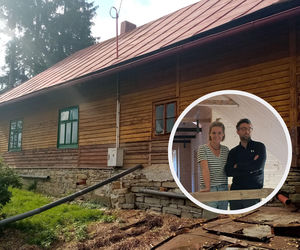 Stara chyża łemkowska stała się ich domem. Remont w Hańczowej