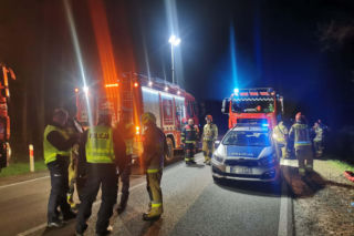 Nastolatek zginął w wypadku samochodowym w woj. lubelskim