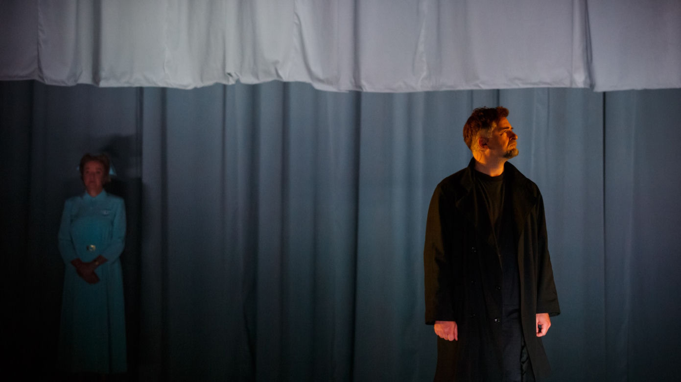 "Węgla nie ma". Próba do przedstawienia w Teatrze Śląskim