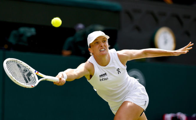 Rodzina Igi Świątek na Wimbledonie