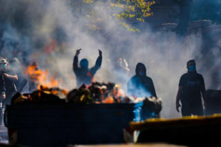 Protesty w Tiranie