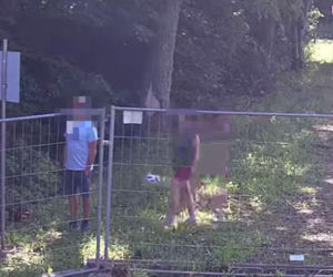 Mężczyzna i kobieta chcieli z bliska zobaczyć granicę z Rosją i zrobić kilka pamiątkowych zdjęć. Rowerowa wycieczka przybrała jednak nieoczekiwany obrót