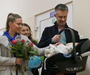 Pierwsza miłość, odcinek 3396: Artur (Łukasz Płoszajski), Dorota (Magdalena Wróbel)