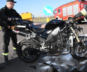 Śmiertelny wypadek pod Białą Podlaską. Motocyklista uderzył w BMW