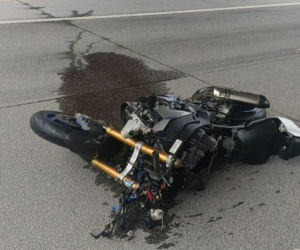 Tragiczny wypadek na autostradzie A2 na wysokości Łukowiska. 31-letni kierowca motocykla zderzył się z TIR-em