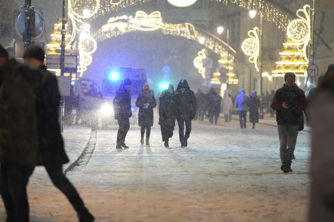 Warszawa pod śniegiem. Tak wygląda zasypana stolica 