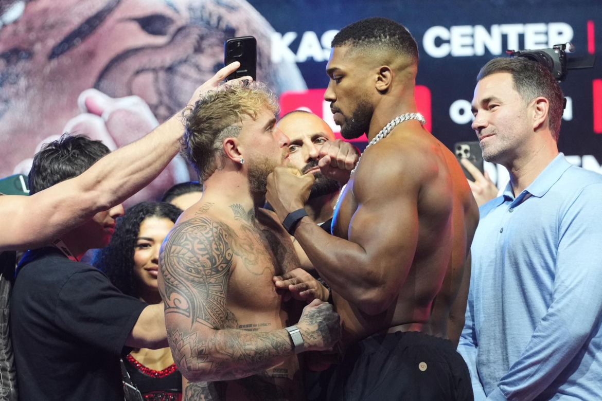 Anthony Joshua Jake Paul