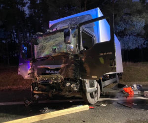 Poważny wypadek w Przyłubiu, na trasie Bydgoszcz - Toruń!