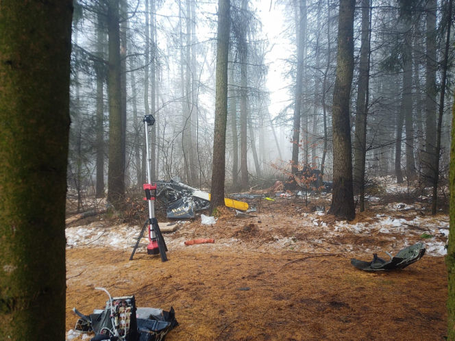 Katastrofa śmigłowca w Cierpiszu