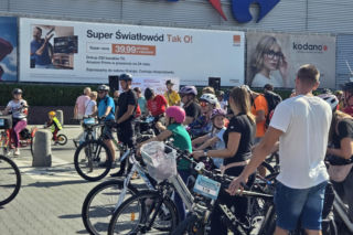 Tłumy rowerzystów ruszyły przez Bydgoszcz! Rajd Galerii Pomorskiej za nami