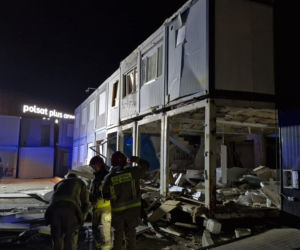 Na miejscu pracowało 7 zastępów straży pożarnej w tym Specjalistyczna Grupa Poszukiwawczo-Ratownicza Gdańsk