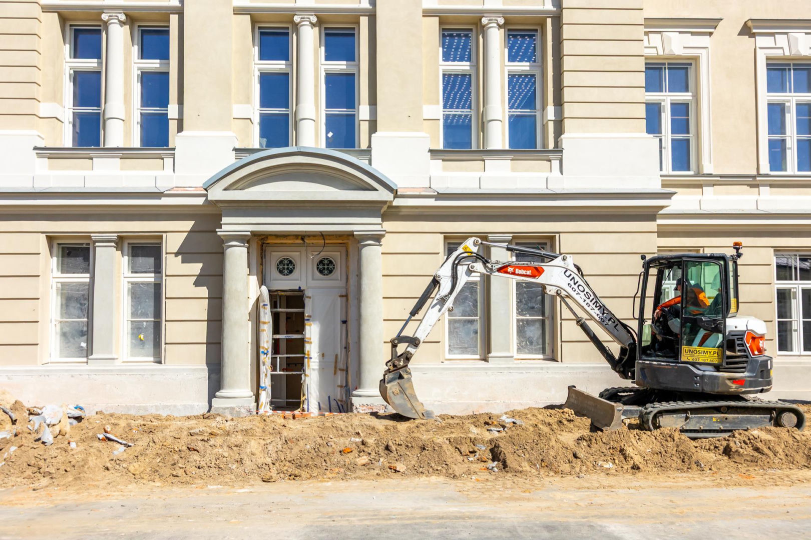 Plac budowy I etapu Sinfonii Varsovii