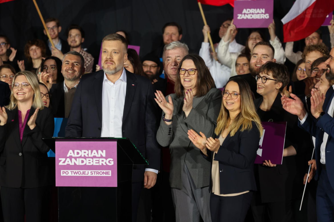 Adrian Zandberg nowym kandydatem na prezydenta RP