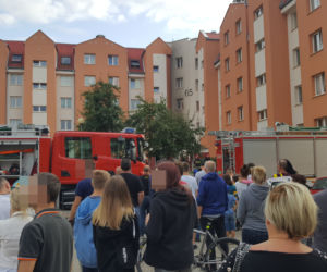 Tragiczny pożar na ul. Boboli w Białymstoku. Nie żyje mężczyzna
