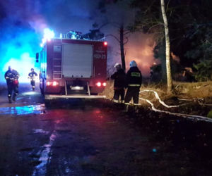 Sokólscy policjanci zatrzymali 50-latka podejrzanego o podpalenie 70 bel słomy na terenie gminy Suchowola