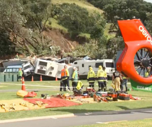 Lawina błota zmiażdżyła kemping! Wiele zaginionych dzieci