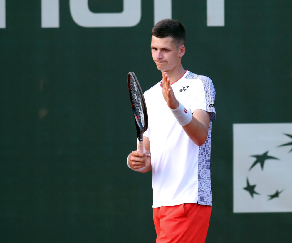 Huber Hurkacz poddał mecz z Lorenzo Musettim