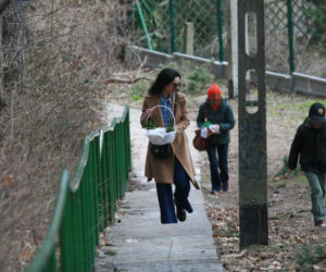 Marta Kaczyńska ze święconką
