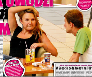 Guzik uwodzi całym ciałem