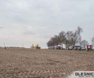 Straszny wypadek pod Wrocławiem. Młody kierowca nie żyje, 20-latka w stanie krytycznym
