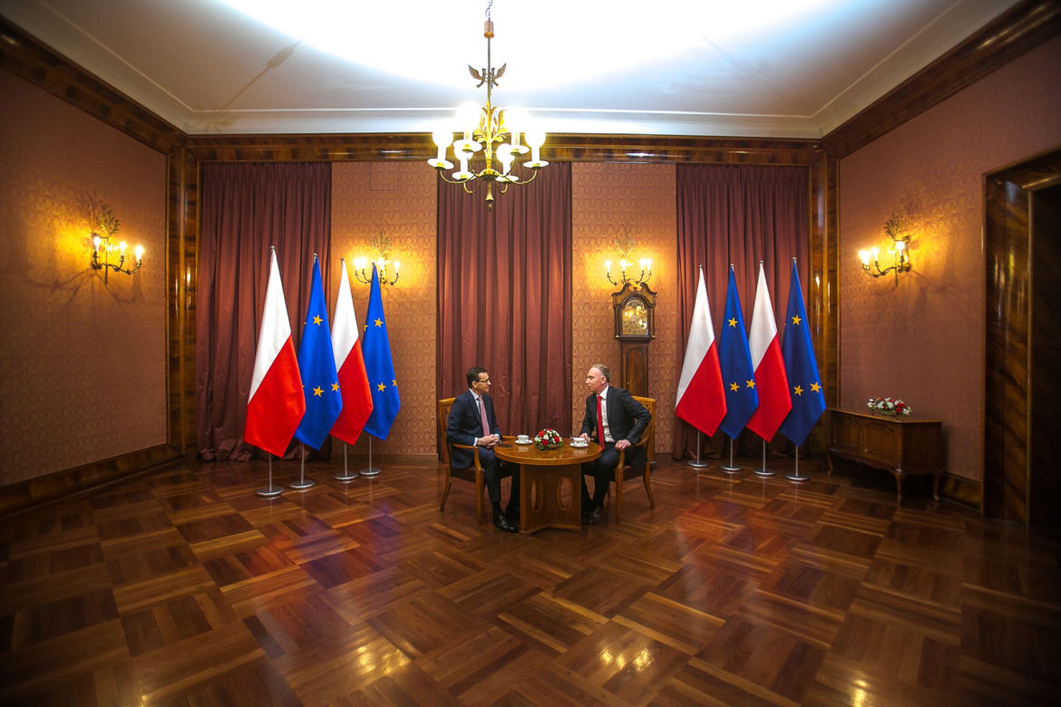  Wywiad redaktora naczelnego Super Expressu Grzegorza Zasępy z premierem Mateuszem Morawieckim 